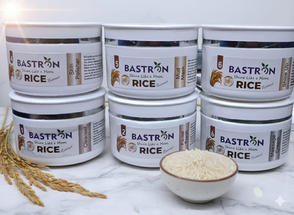 Bastron Six Step Rice Facial Kit