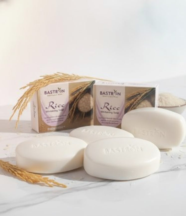 Rice Glow Essentials Bundle – Pack of 4 Whitening Soaps